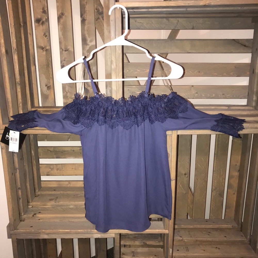 Off the shoulder blouse